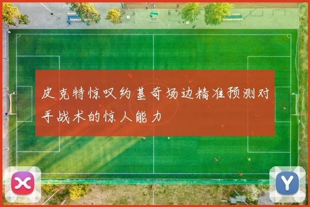 皮克特惊叹约基奇场边精准预测对手战术的惊人能力